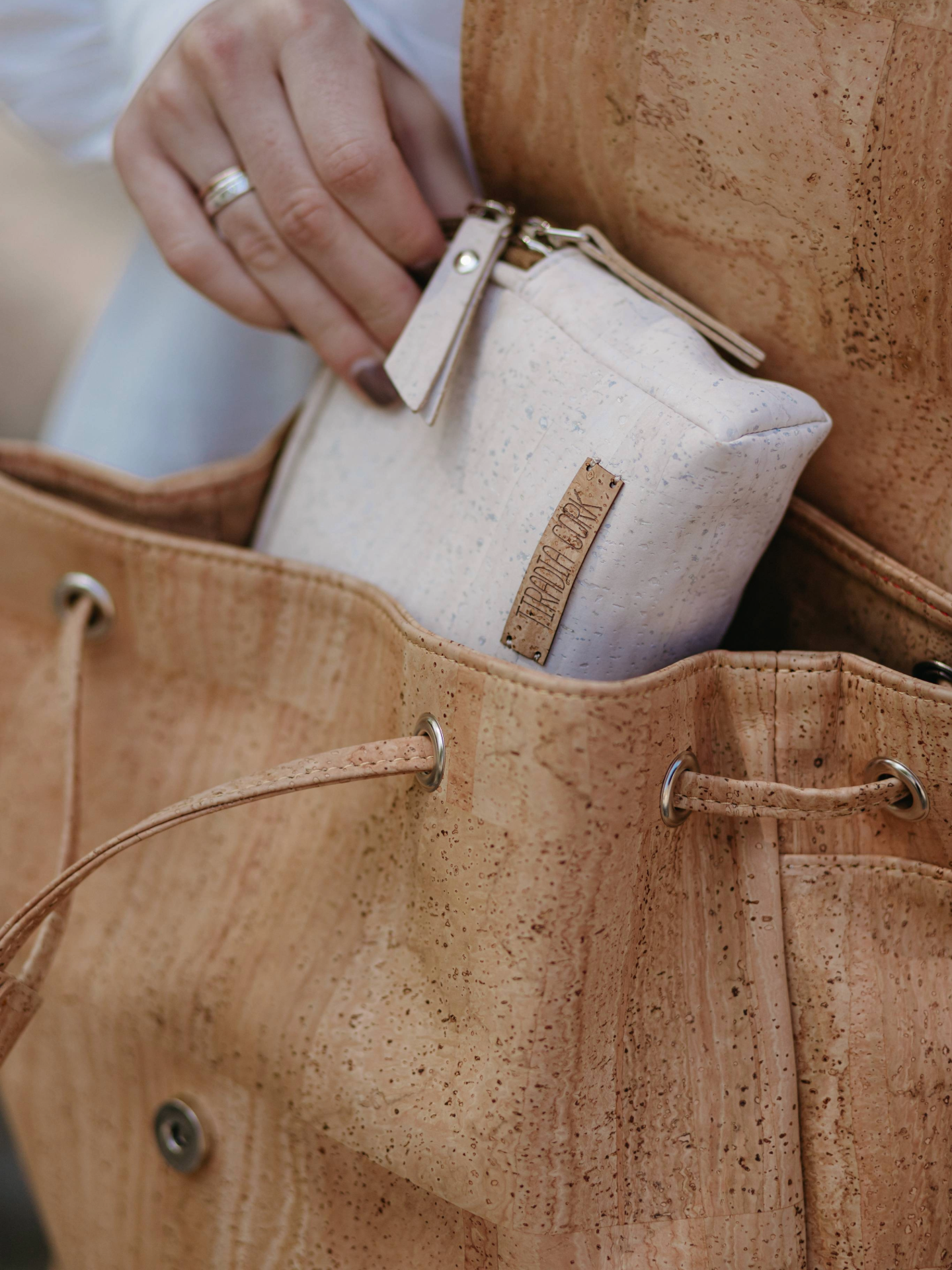 Signature Cork Backpack
