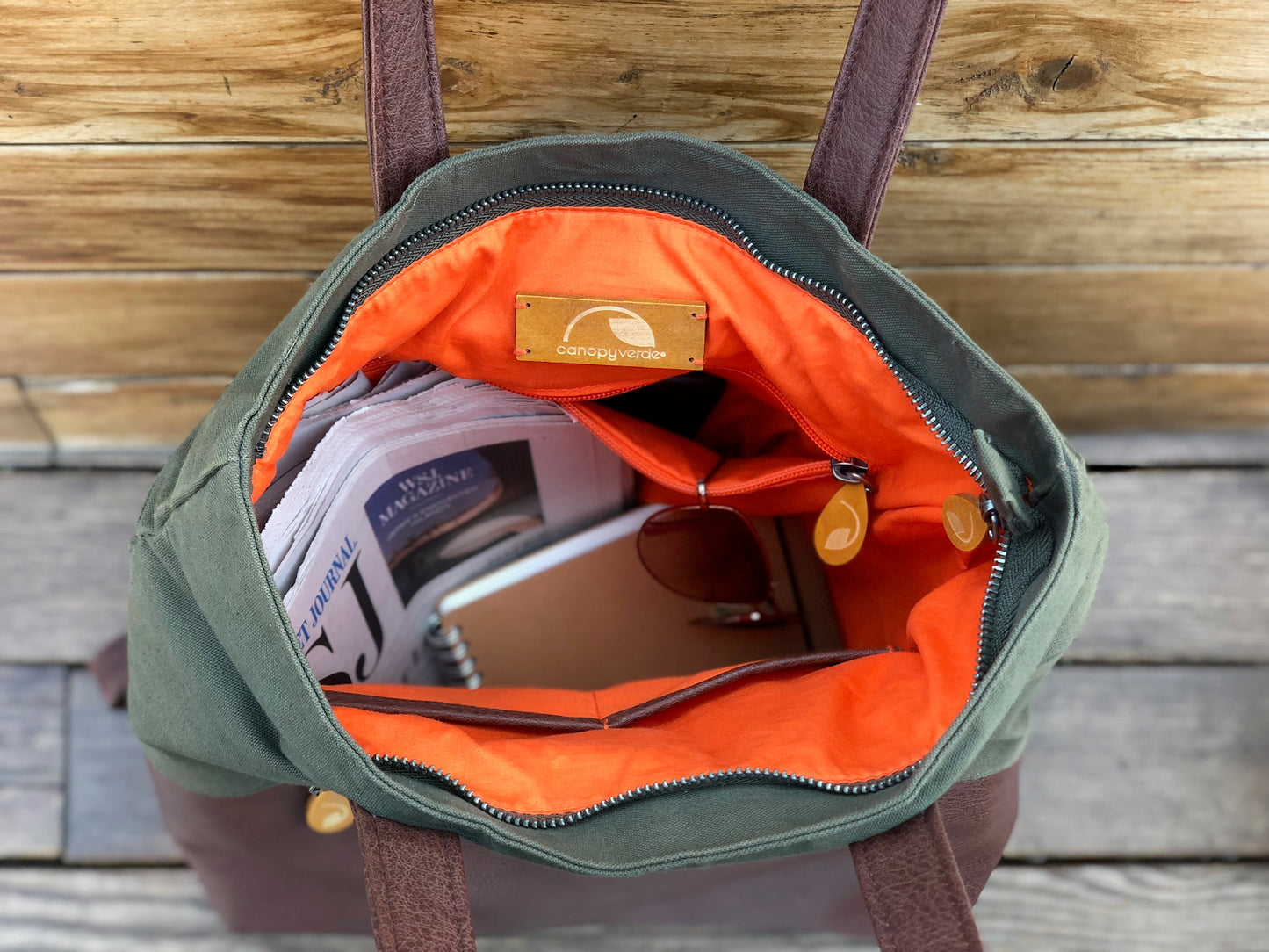 Backpack Tote with Luggage Sleeve