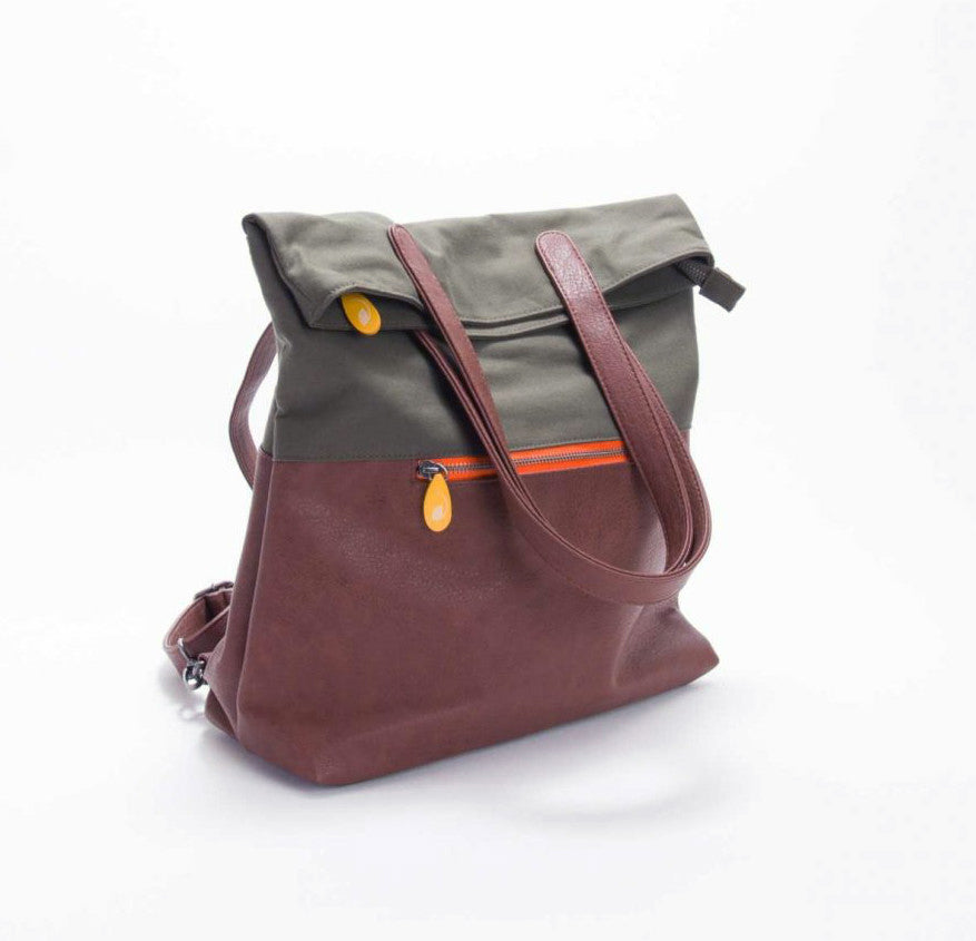 Backpack Tote with Luggage Sleeve