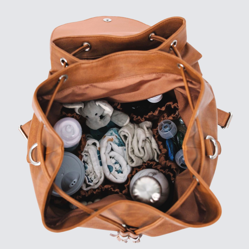 Journey Diaper Bag - Vintage Tan
