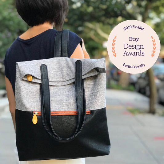 Backpack Tote with Luggage Sleeve